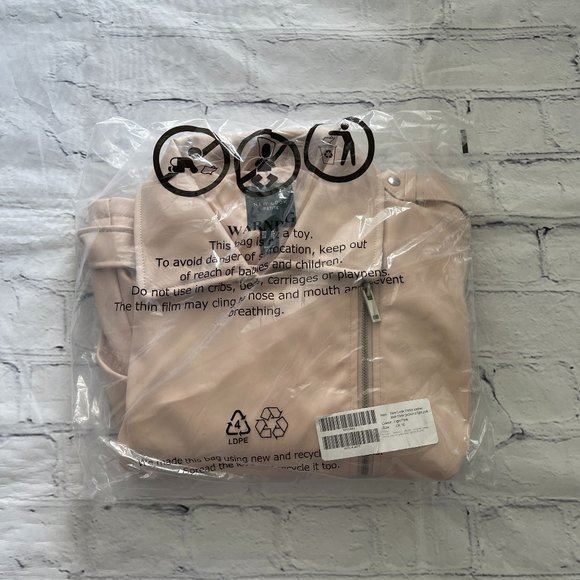 New Look Petite Leather Look Biker Jacket